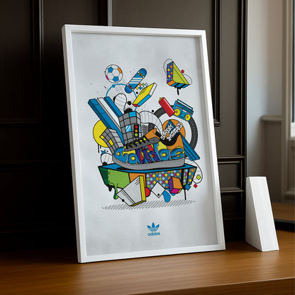 Cadre photo Adidas - Street Inspired
