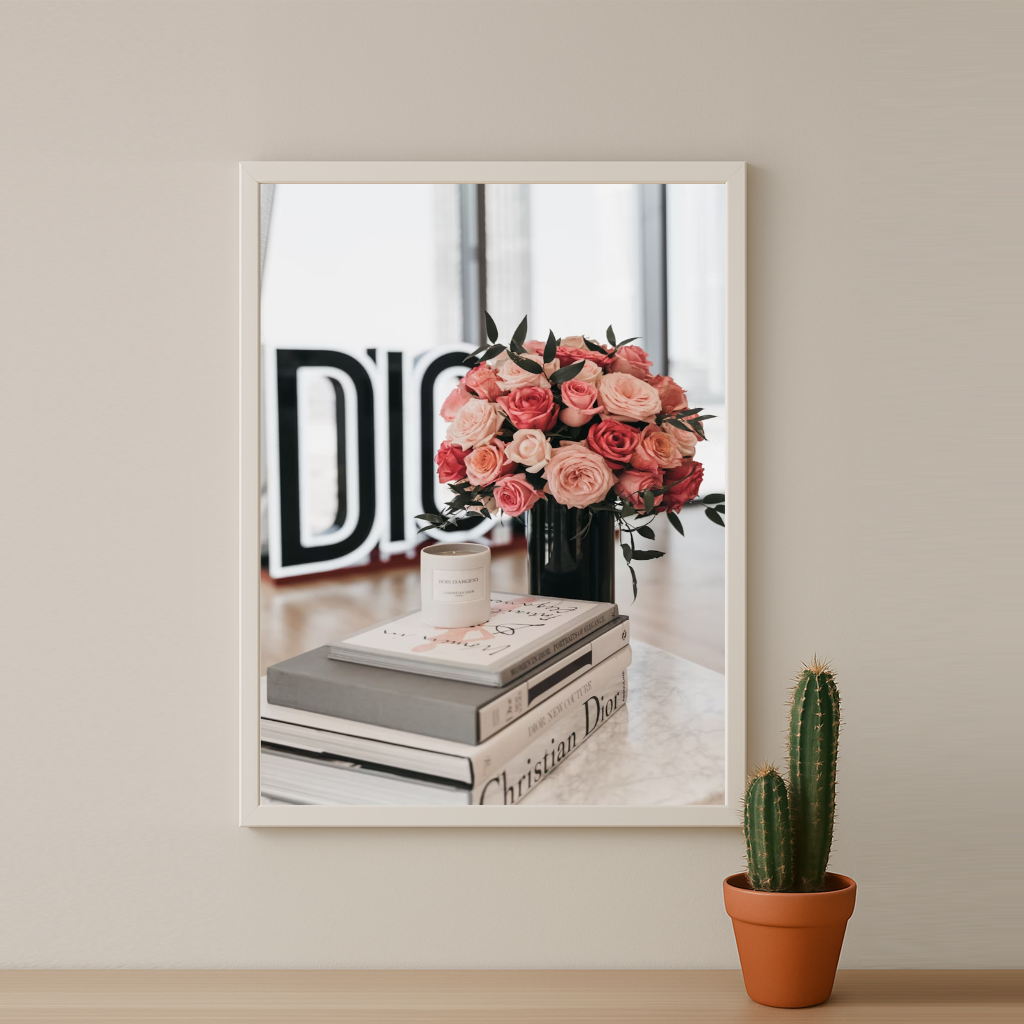 Cadre photo Dior Flowers