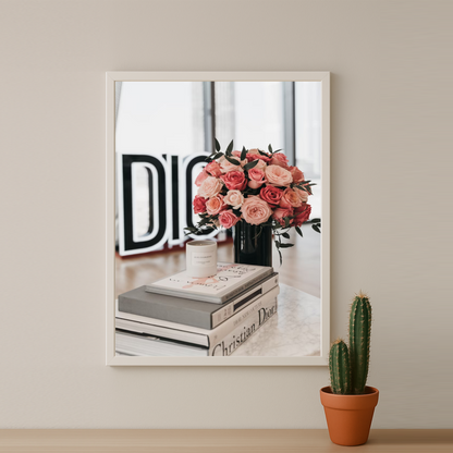 Cadre photo Dior Flowers