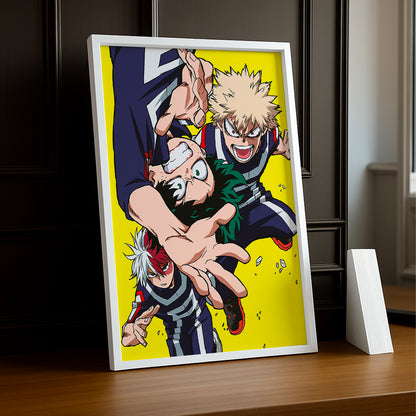 Cadre Photo My Hero Academia - Bakugo x Deku