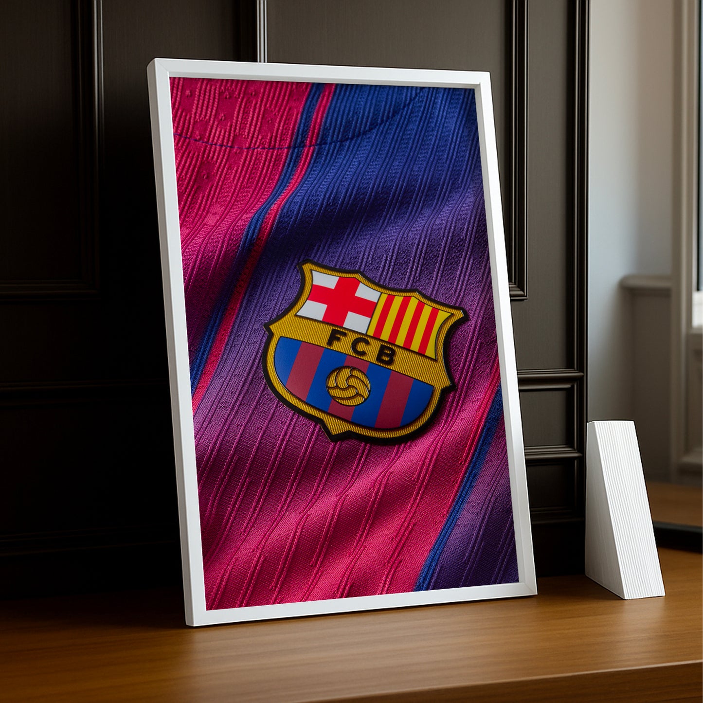 Cadre photo - Maillot FC Barcelone Domicile 25-26