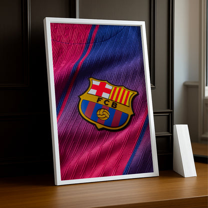 Cadre photo - Maillot FC Barcelone Domicile 25-26