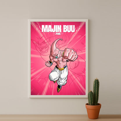 Poster Dragon Ball Z - Majin-Buu Pure