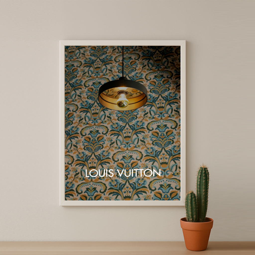 Cadre photo Louis Vuitton Lampe