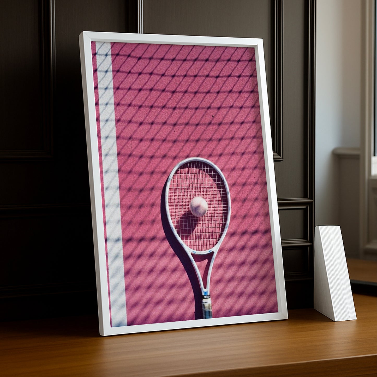 Cadre photo Tennis - Aesthetic Pink