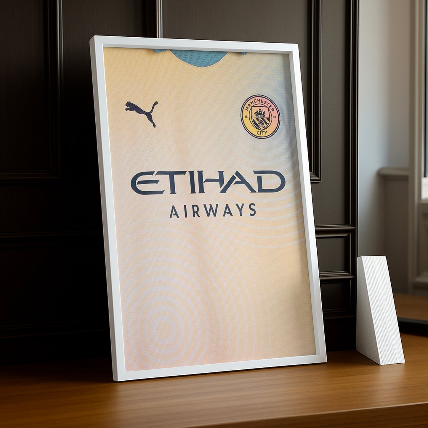 Cadre photo Maillot de Manchester City Fourth