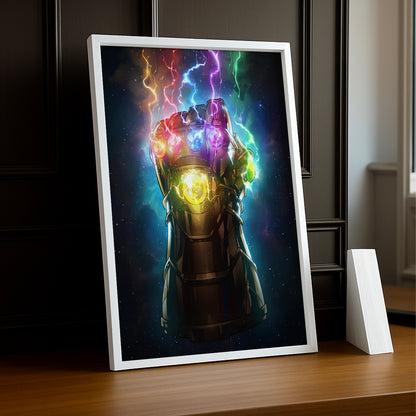Cadre photo main de Thanos Marvel