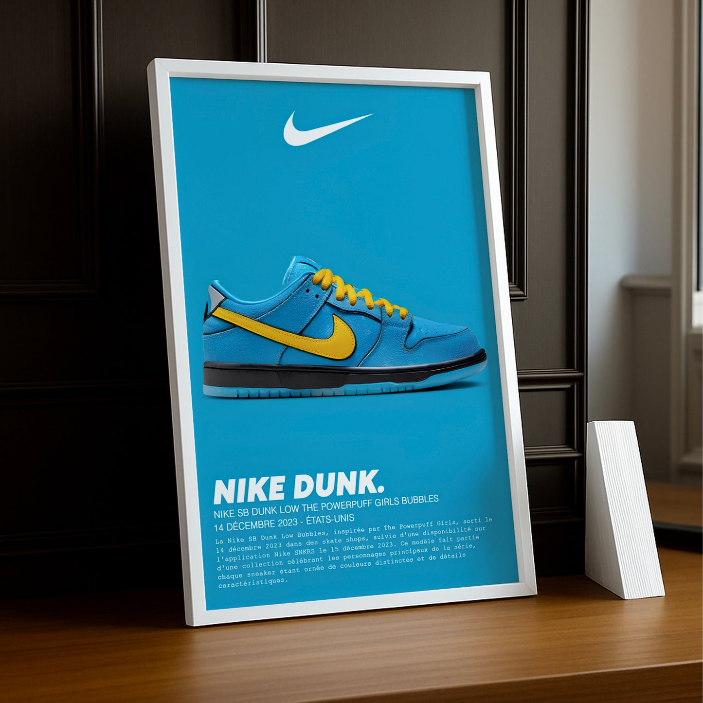 Nike SB Dunk Low The Powerpuff Girls Bubbles Fotorahmen 