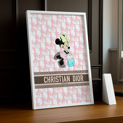 Cadre photo Dior Mickey