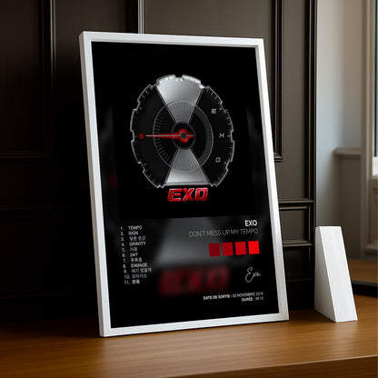 Cadre Photo K-Pop - Exo Don't mess up my tempo