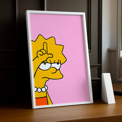 Cadre Photo Les Simpsons - Lisa Simpson Looser