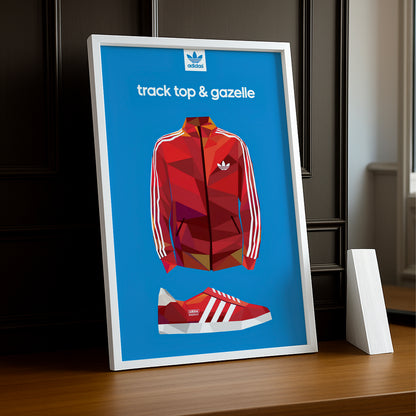 Cadre photo Adidas - Gazelle Outfit