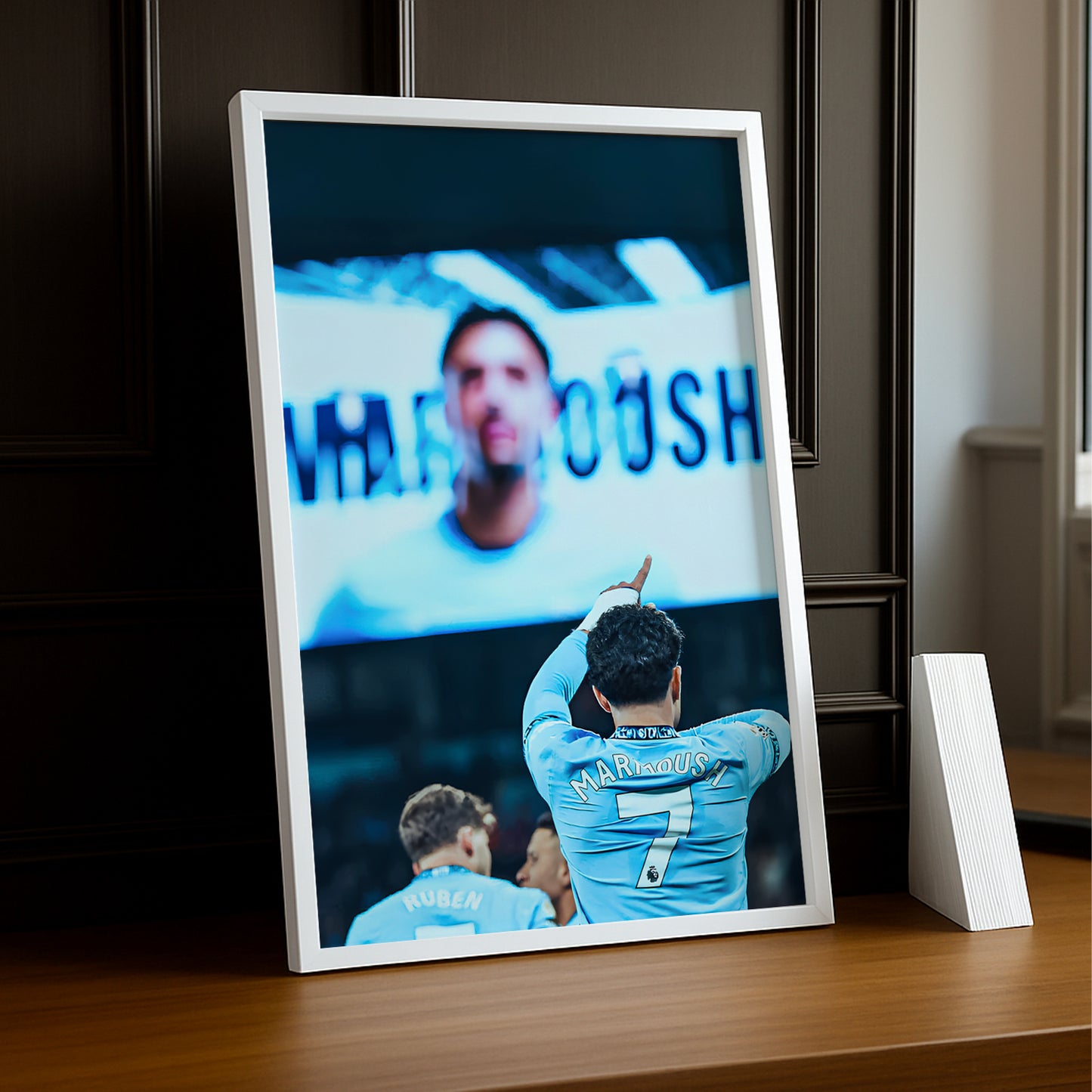 Poster Manchester City - Omar Marmoush