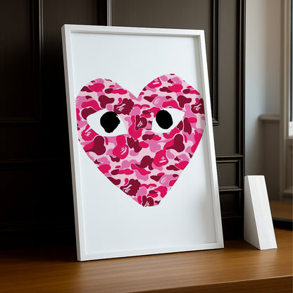 Cadre photo Comme des garçons