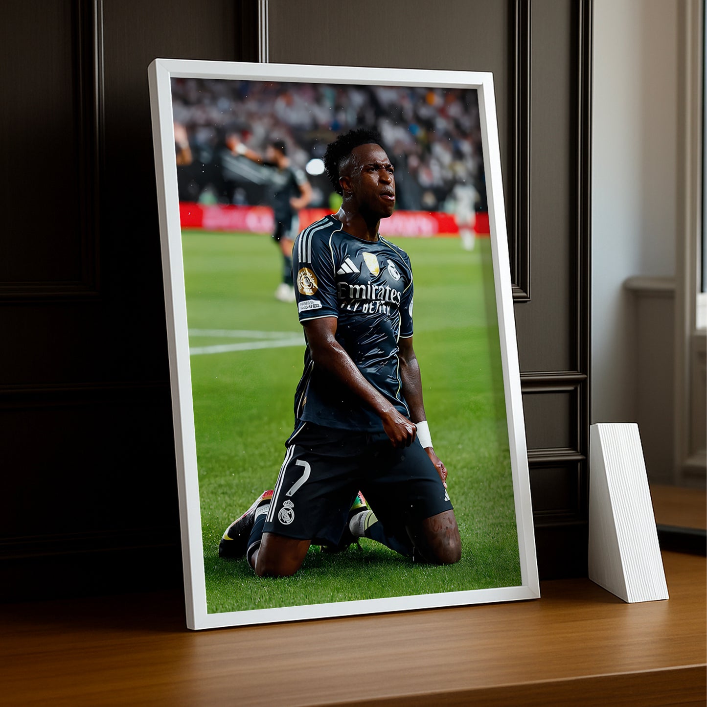 Cadre Photo Real Madrid - Célébration de Vinicius Jr