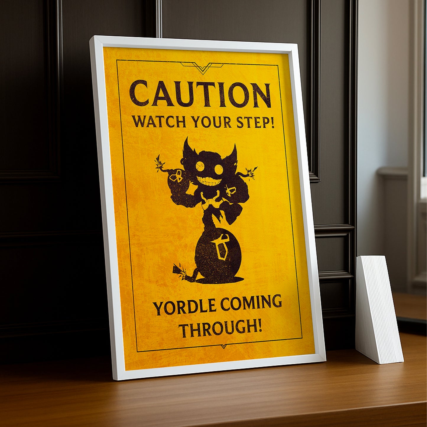 Cadre photo League of Legends Ziggs