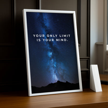 Cadre photo Motivation - Your Only Limit Is Your Mind