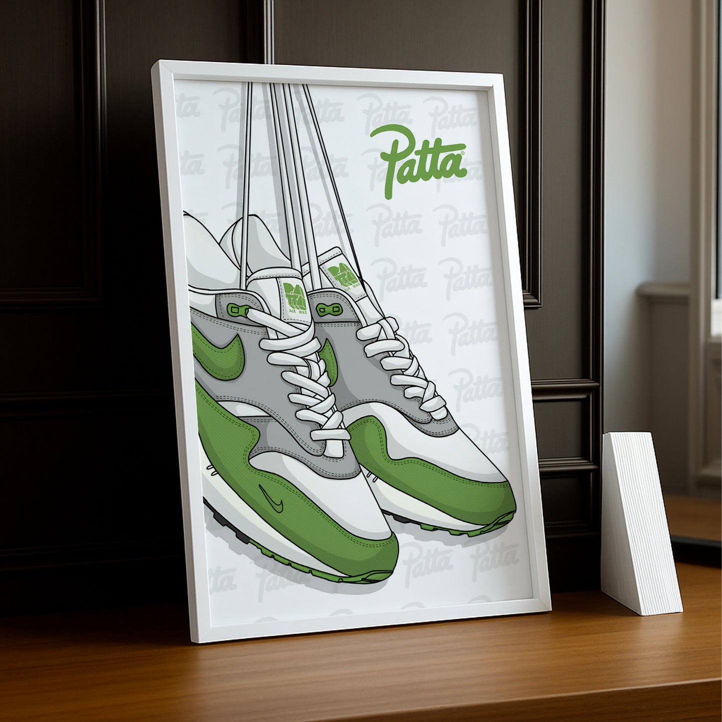 Poster Nike Patta vert