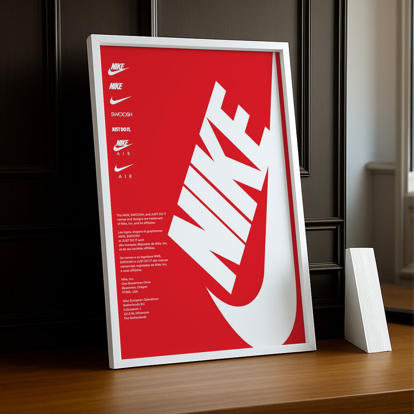 Cadre Photo Nike - Boite Rouge