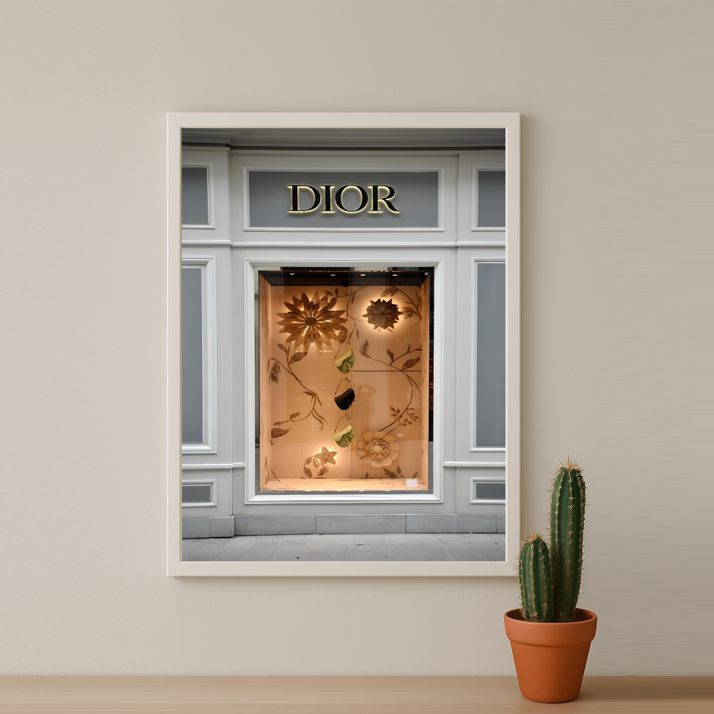 Affiche - Dior devanture