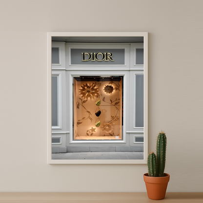 Affiche - Dior devanture