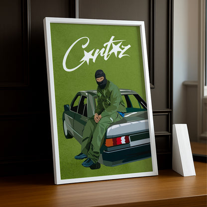 Cadre photo Corteiz - Mercedes