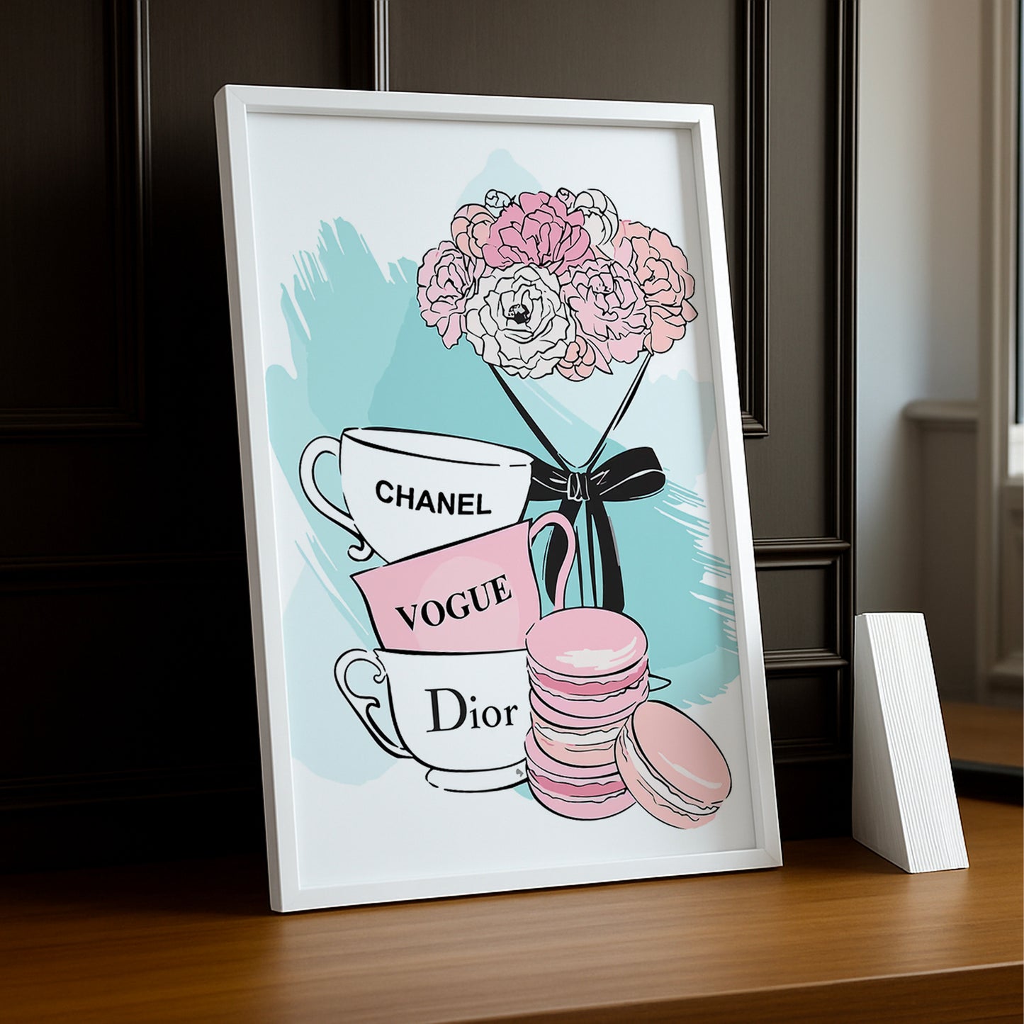 Cadre photo Dior Illustration