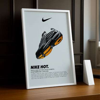 Cadre photo Nocta x Nike Hot Step 2 Black Gunmetal