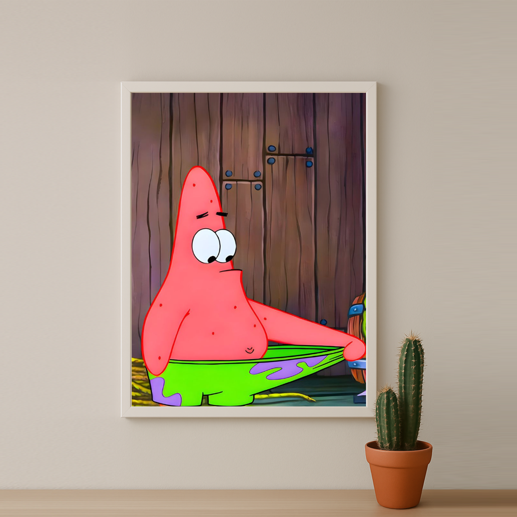 Bob L'Éponge - Patrick checking