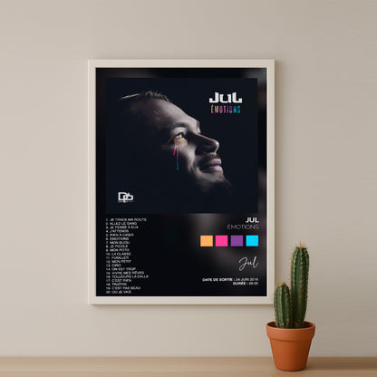 Poster Jul - Album Émotions