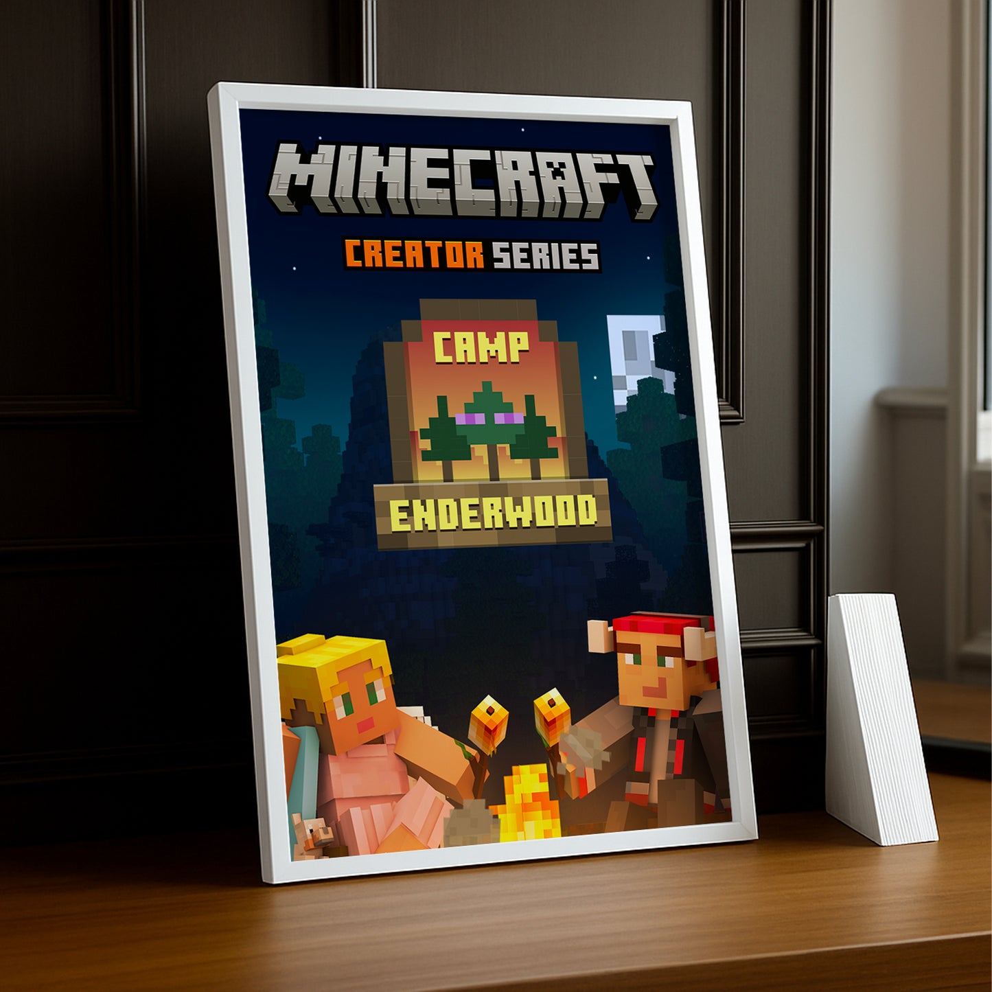 Cadre photo Minecraft - Enderwood