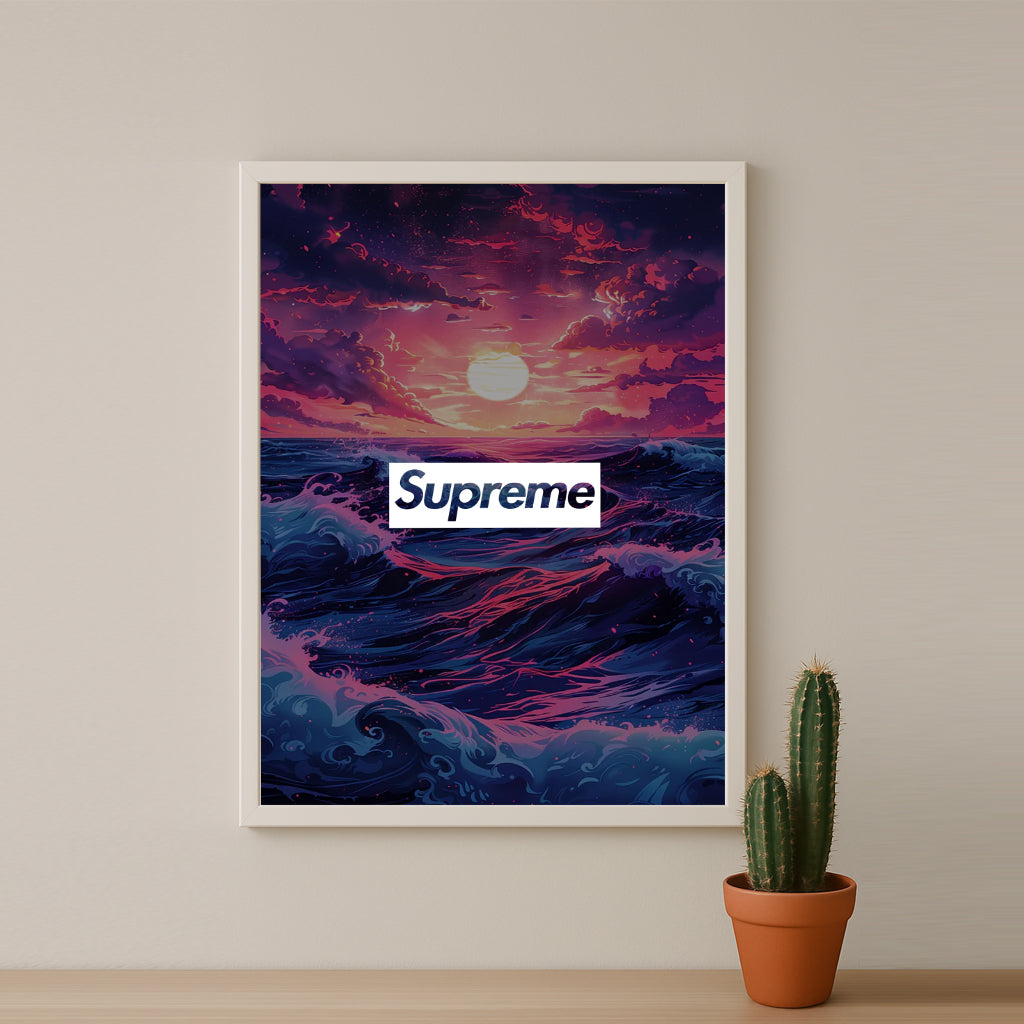 Cadre photo Supreme - Couché du soleil