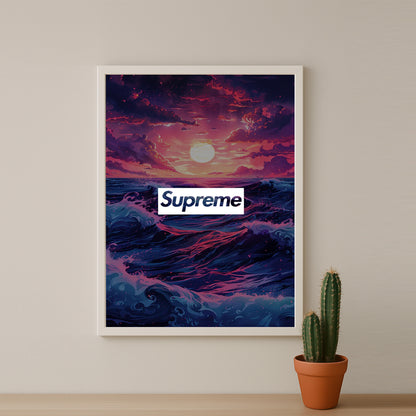 Cadre photo Supreme - Couché du soleil