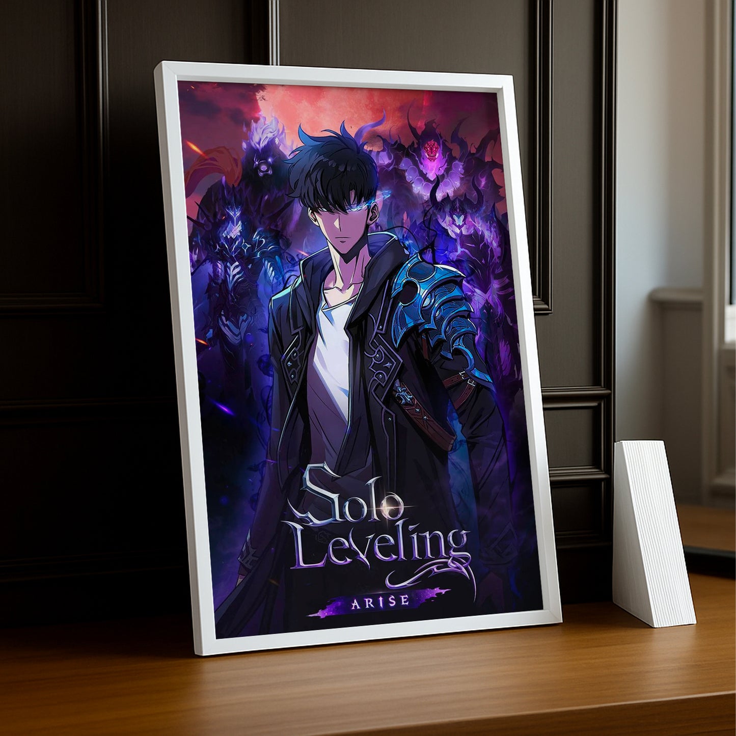 Cadre Photo Solo Leveling - Purple