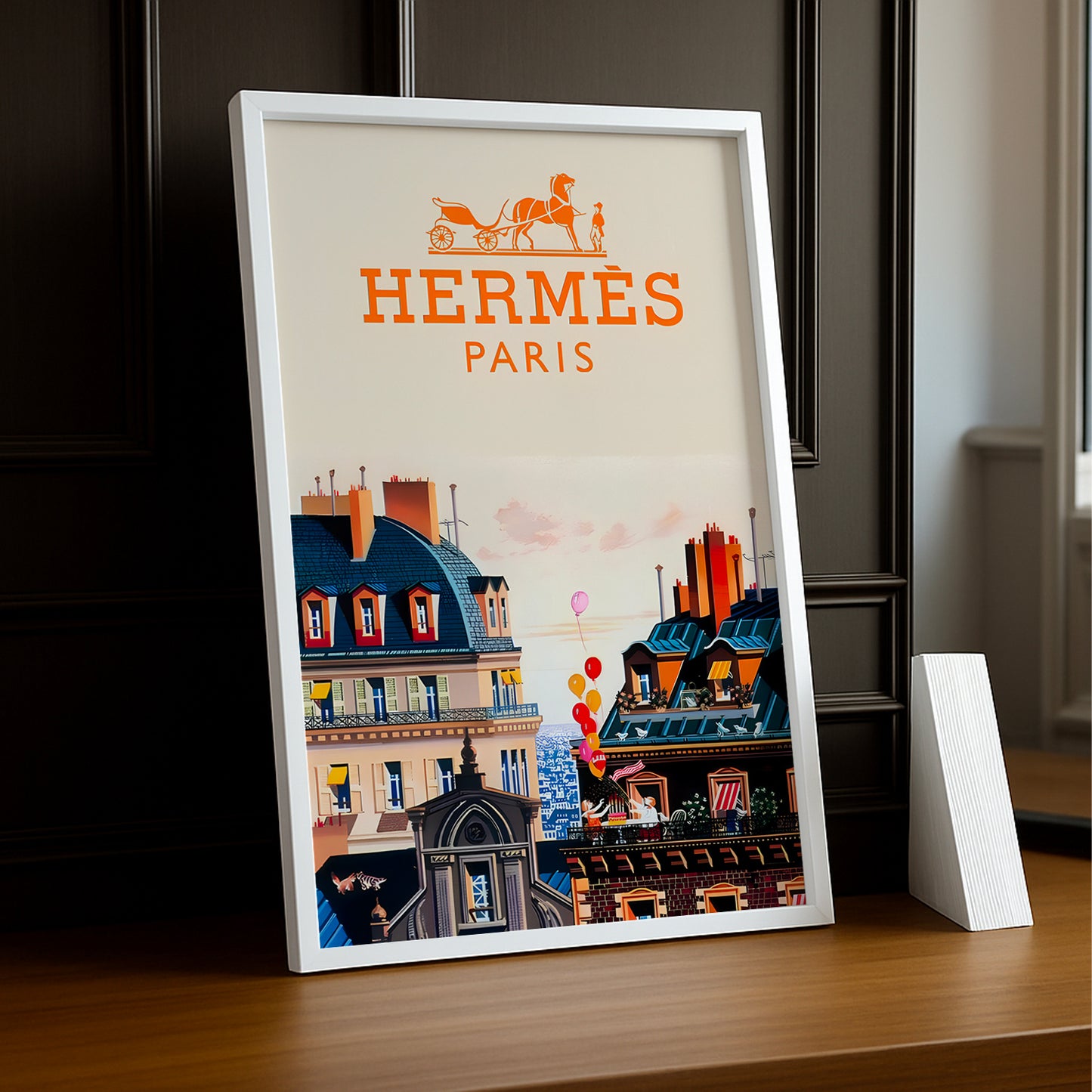 Cadre photo Hermès - Illustration