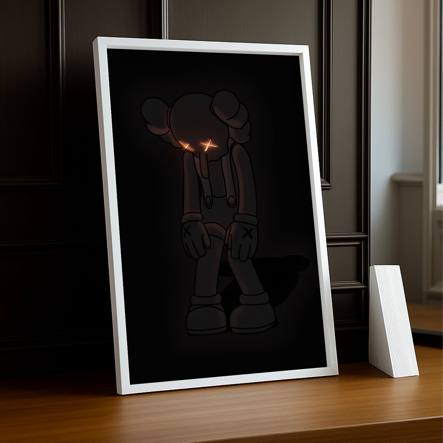 Cadre photo Kaws - Dark Companion