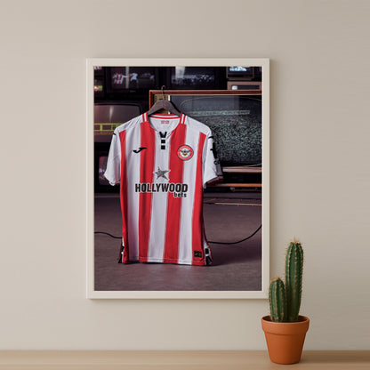 Cadre photo - Maillot Brentford 25-26