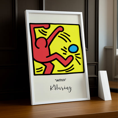 Cadre photo Keith Haring Untitled