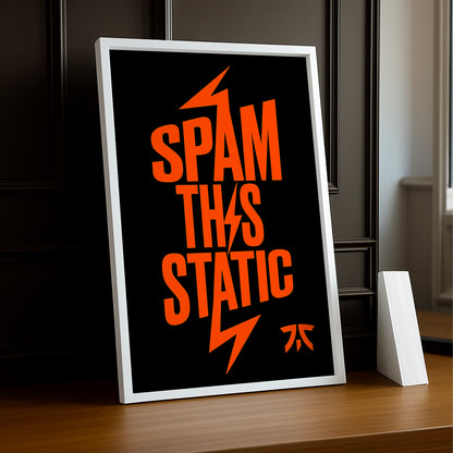 Cadre Photo Fnatic - Spam This Static