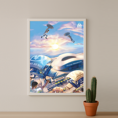 Olympique de Marseille - Poster