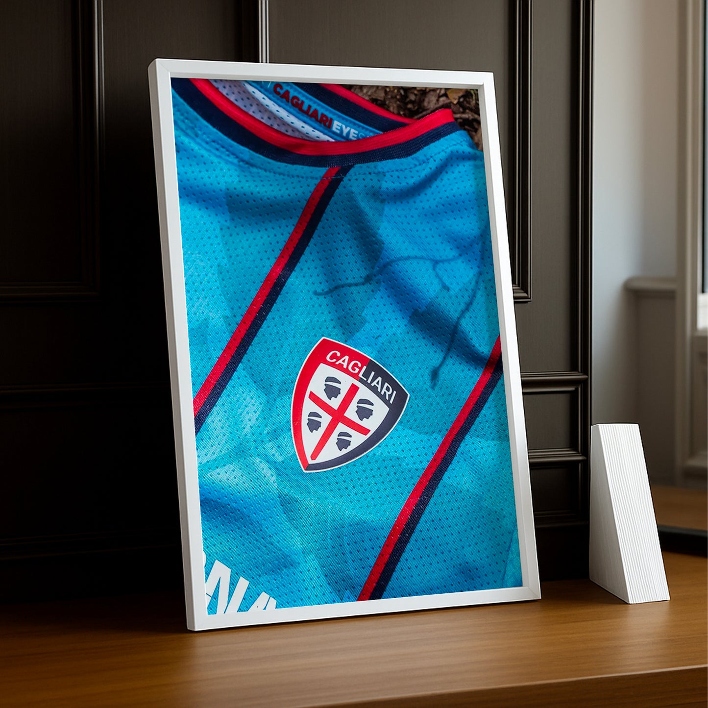 Poster Maillot Football - Cagliari Kit 25-26