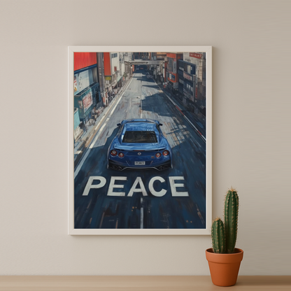 Nissan GT-R - Poster
