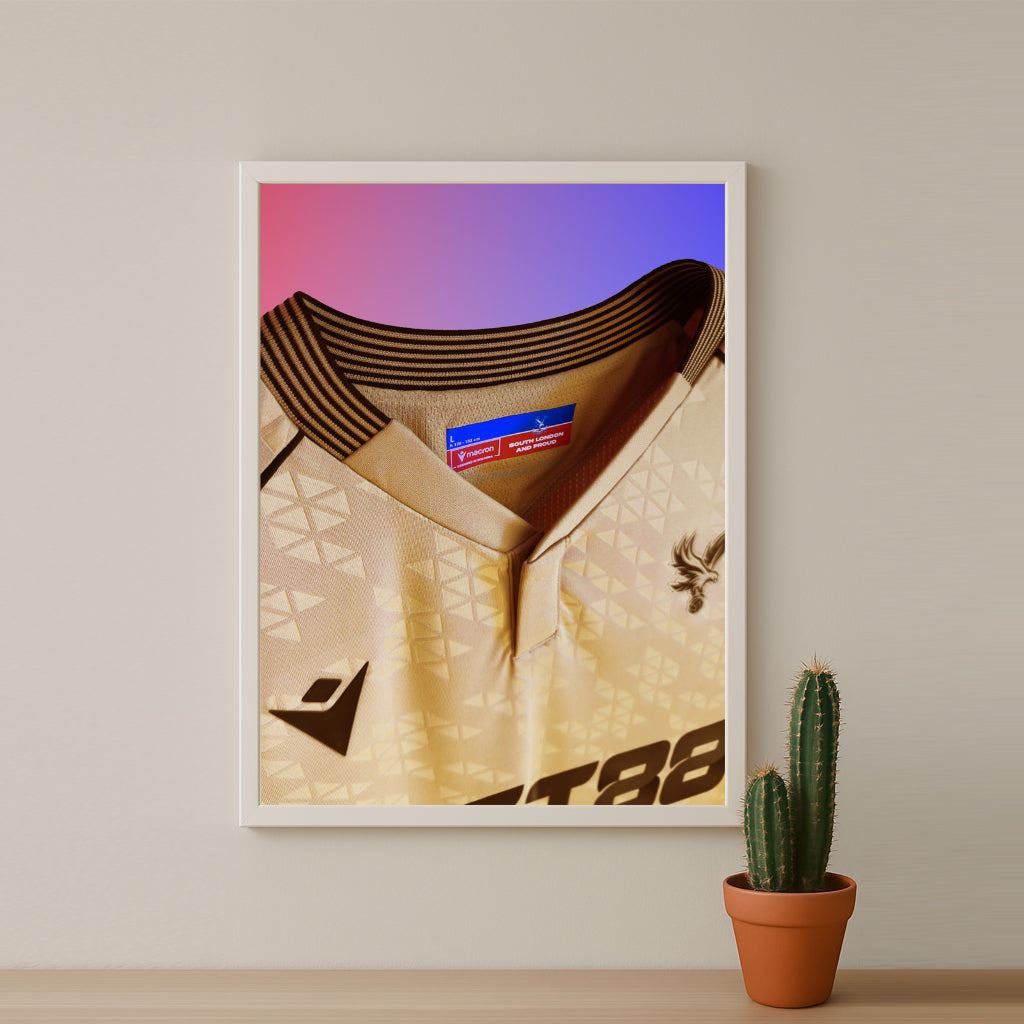 Cadre photo - Maillot Crystal Palace 25-26