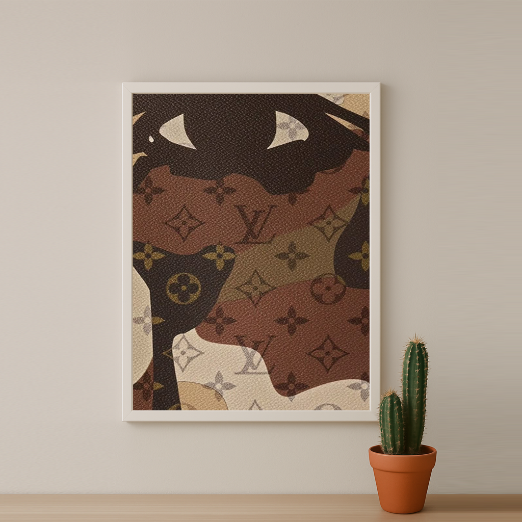 Cadre photo Louis Vuitton motif