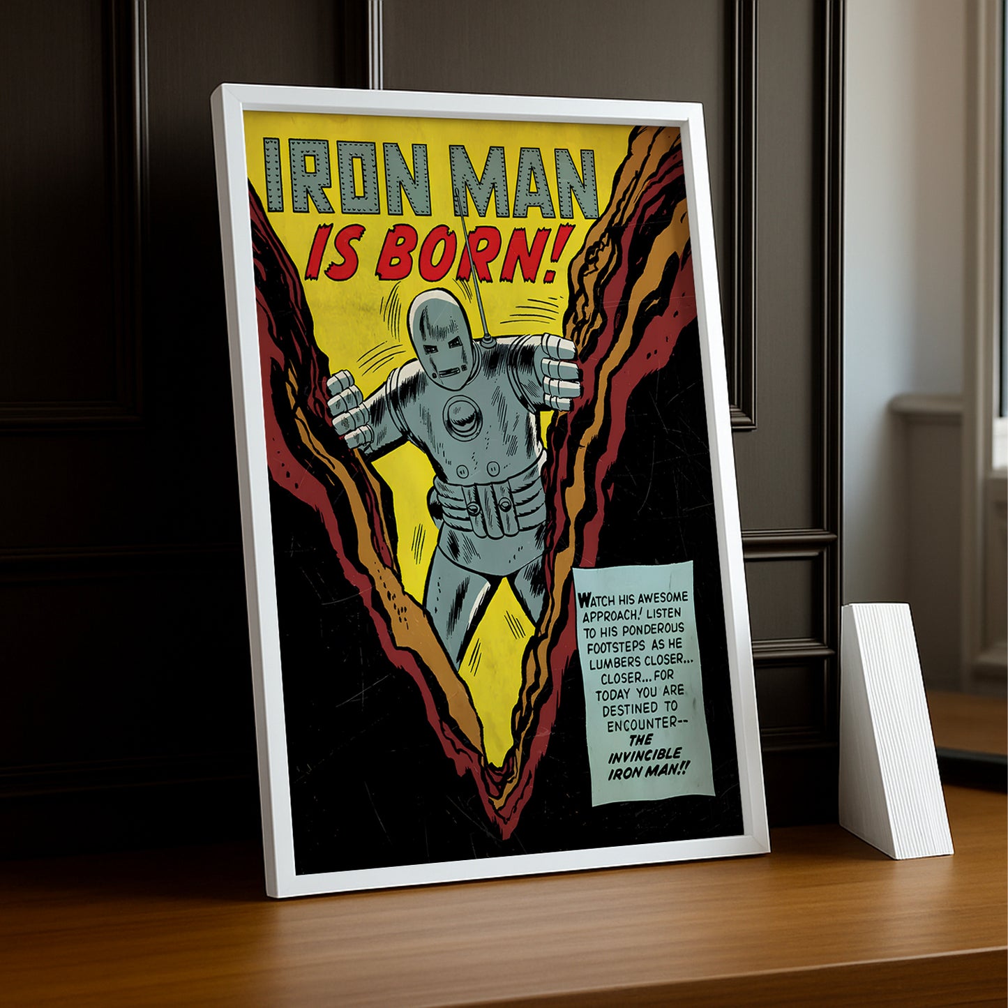 Cadre photo Iron Man Marvel