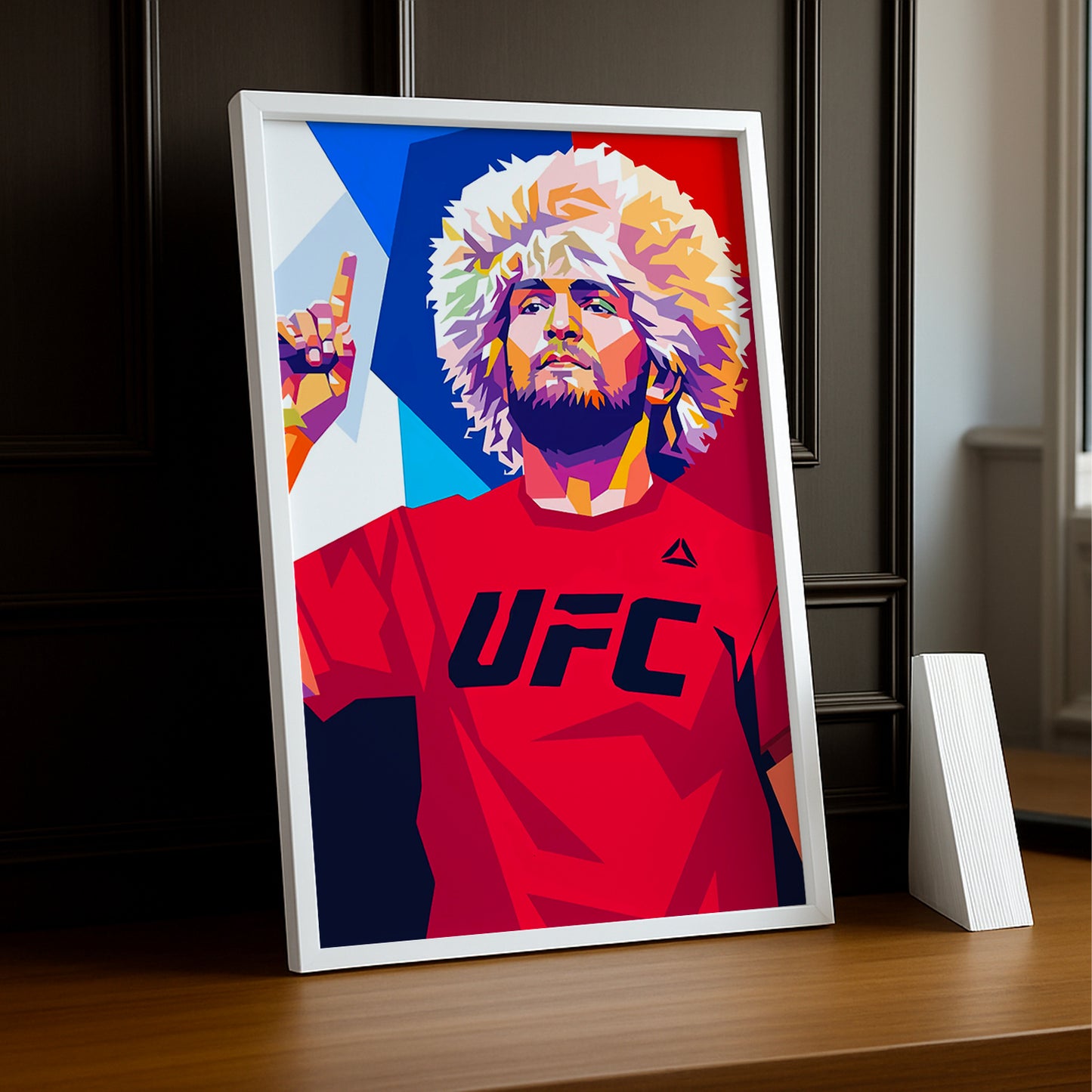 Cadre photo UFC - Illustration de Khabib Nurmagomedov