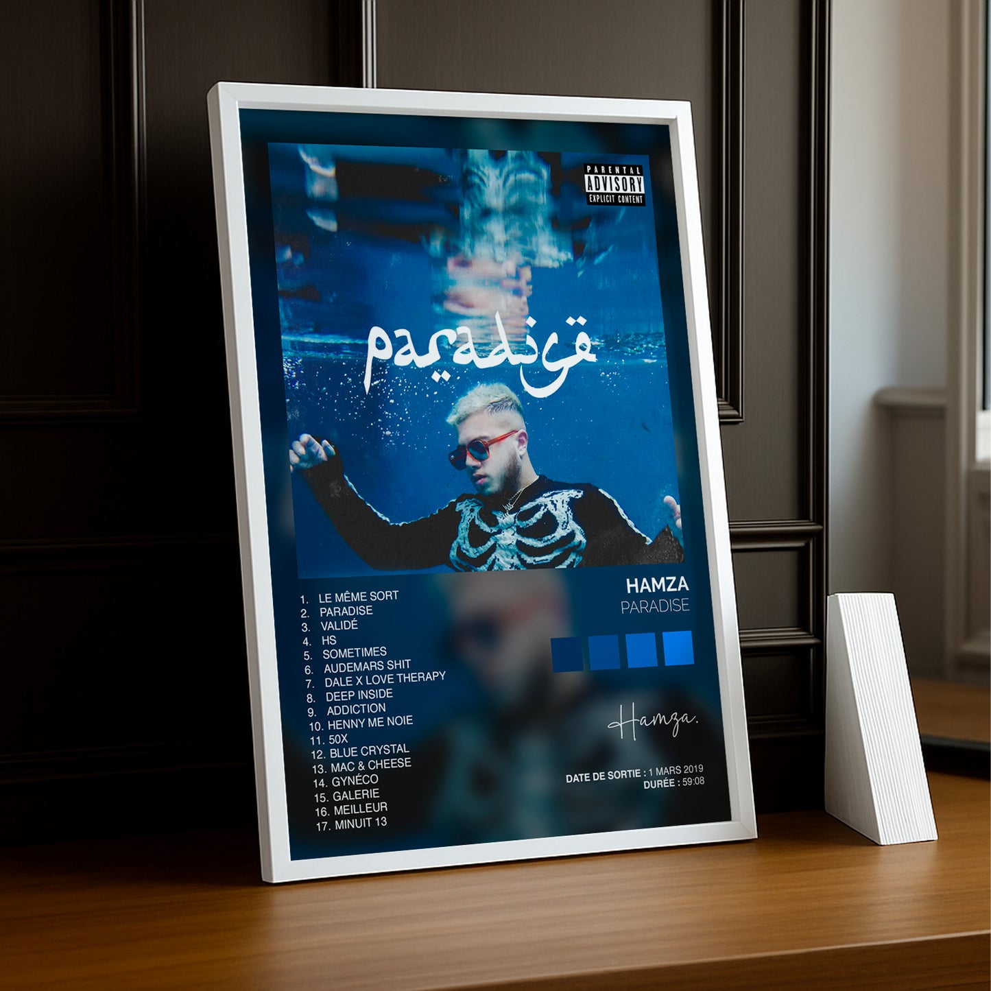 Cadre Photo Hamza - Paradise