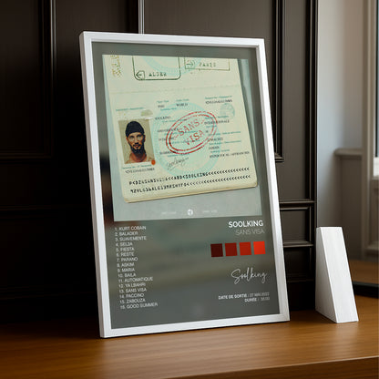 Cadre photo Album - Sans visa de Soolking