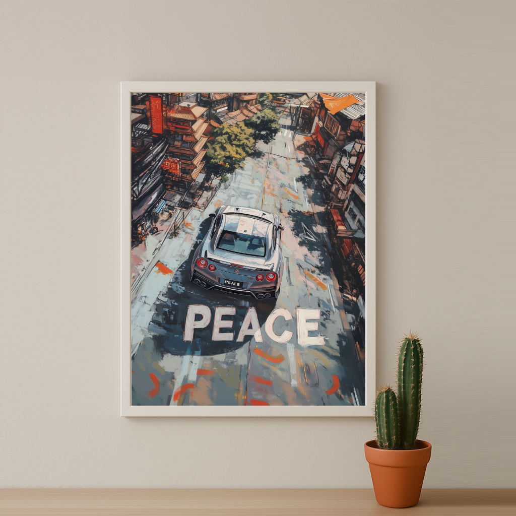 Nissan GT-R - Poster