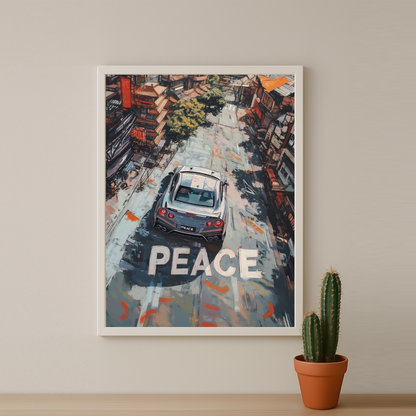 Nissan GT-R - Poster